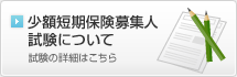 少額短期保険募集人試験について/試験の詳細はこちら